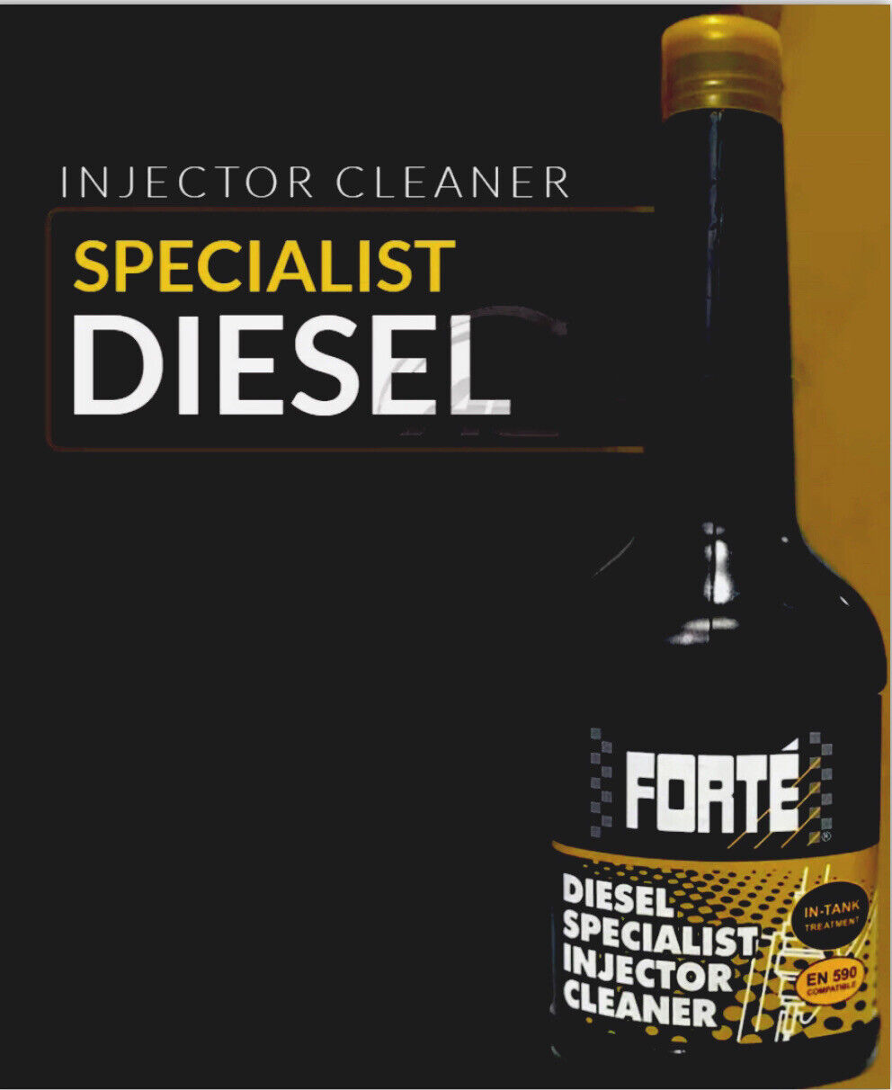 3 x Forte Car Fuel Diesel Specialist Injector Cleaner 400ml. For all Diesel Fuel
