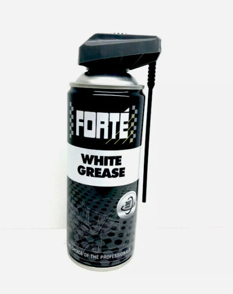 28 X New Forte White Grease 400ml Spray Lubricates Locks Hinges Pivots Cogs PTFE