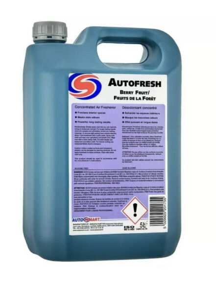 AUTOSMART AUTOFRESH *BERRY FRUIT* Concentrated Liquid Car Air Freshener ODOUR 5L
