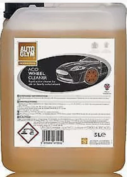 Autoglym Trade Acid Wheel Cleaner 5 Litre  5 L Plastic Brake Dust