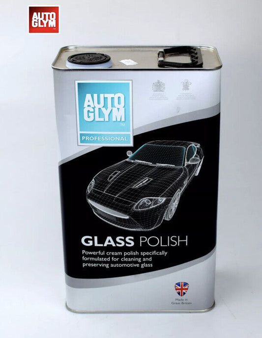 Autoglym Glass Polish Glass Cleaner 5 Litre Powerful cream polish cleaning