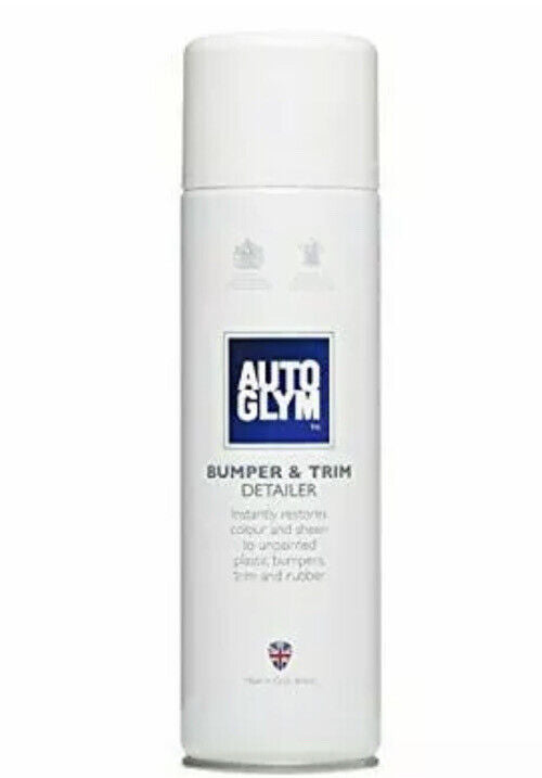 12 x AutoGlym Bumper and Trim Detailer 450ml Bumper Black - Restore Plastic