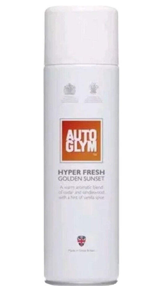 1 X Autoglym Hyperfresh Golden Sunset Air Freshener Odour Eliminator