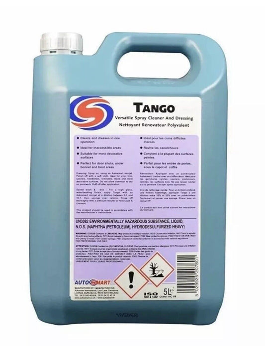 Autosmart TANGO Cleaner & Dressing Car Care Cleaning Valet Versatile 5L FREE P&P