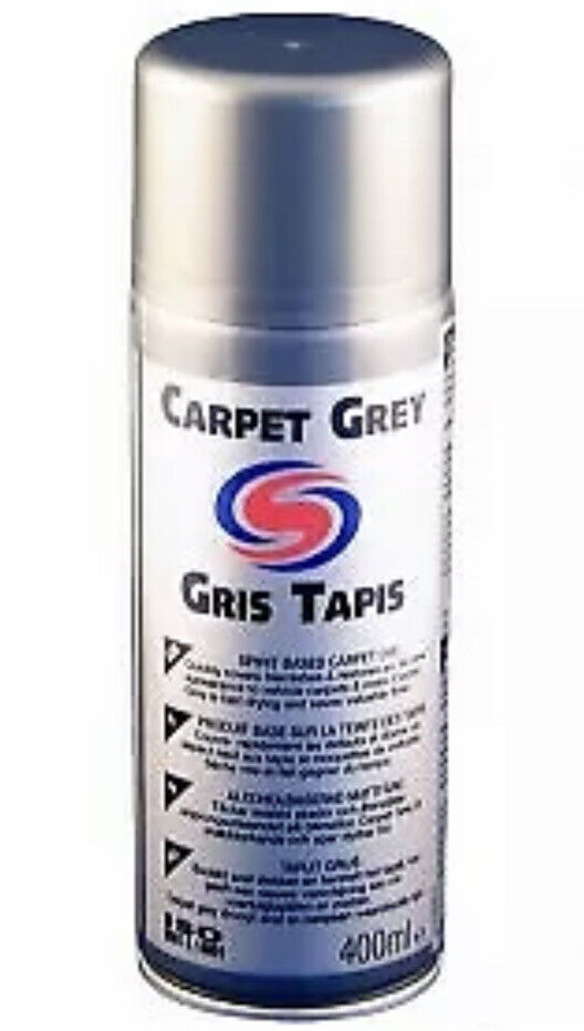 12 x Autosmart Carpet Grey/Black Carpet Dye For Carpets Mats and Tyres