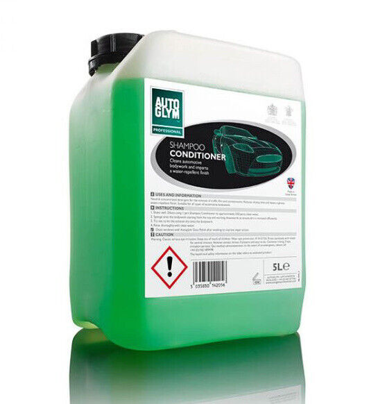 6 x Autoglym Trade Bodywork Shampoo & Conditioner ?5 Litre 5 L Free Postage