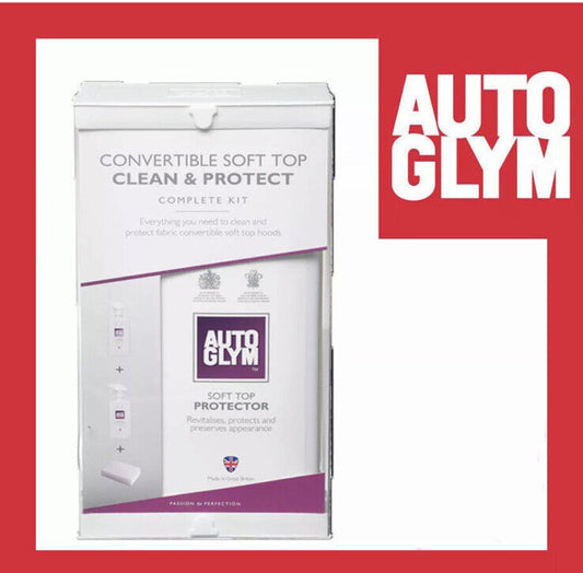 Autoglym Convertible Fabric Hood Cleaner Soft top Clean & Protect Kit