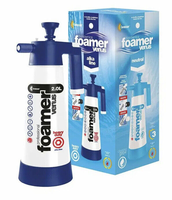 3 x KWAZAR VENUS ALKALINE HAND FOAMER 2L HEAVY DUTY- Free Delivery