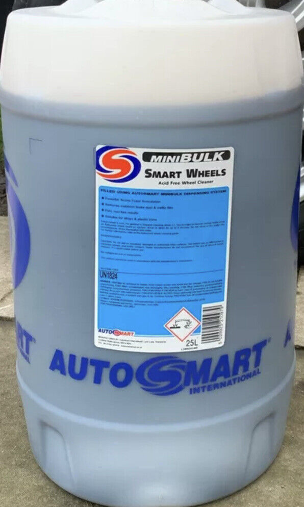 Autosmart Smart Wheels 25 Litre 25 L Heavy Duty Non Acid Acidic Wheel Cleaner