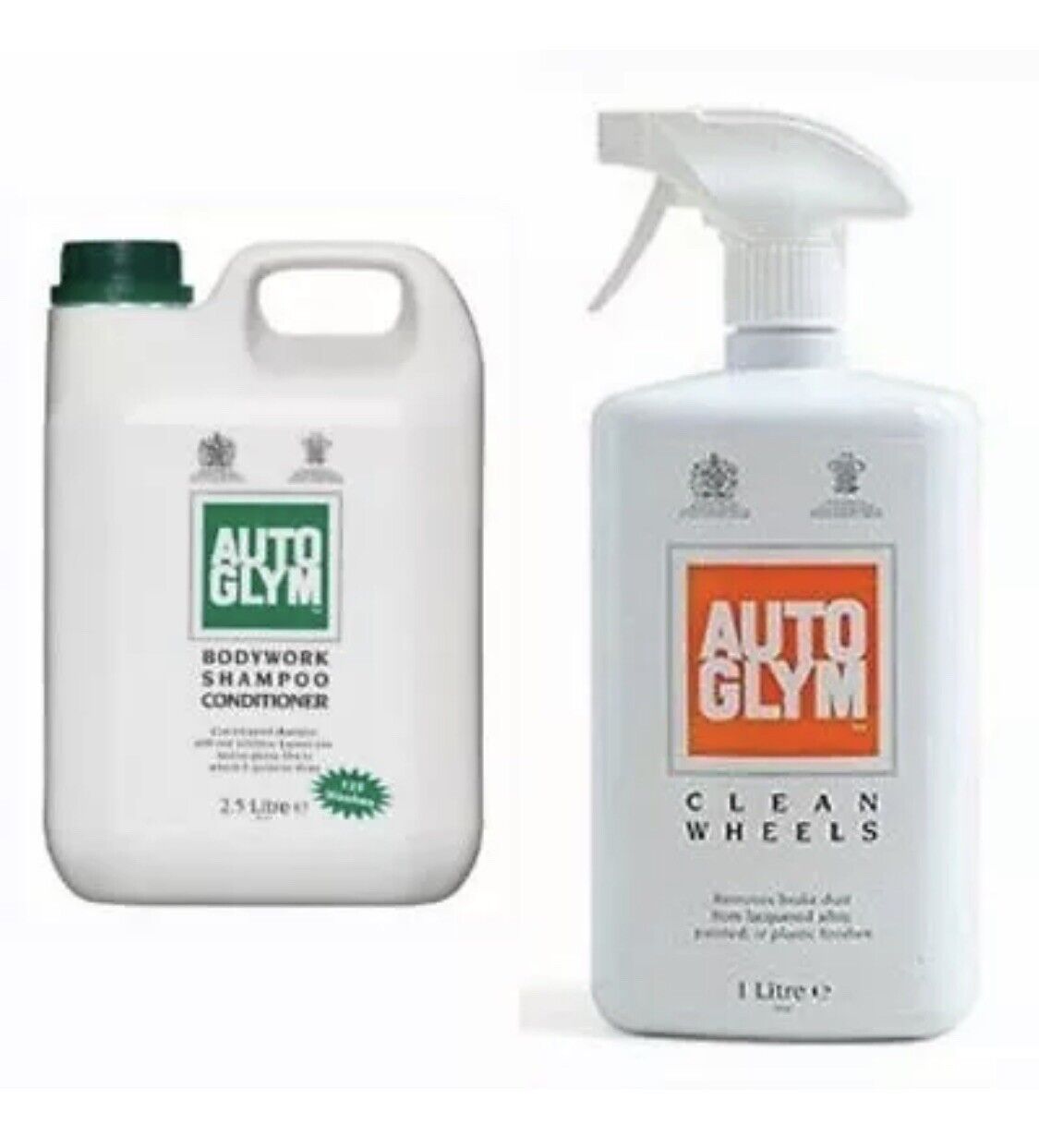 Autoglym Bodywork Shampoo, 2.5 Litre & Autoglym Clean Wheels 500 Ml Bundle