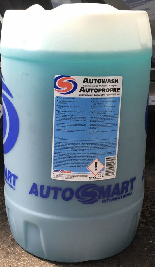 Autosmart Autowash 25L 25 Litre (Concentrated Vehicle Shampoo Glossy TRADE)