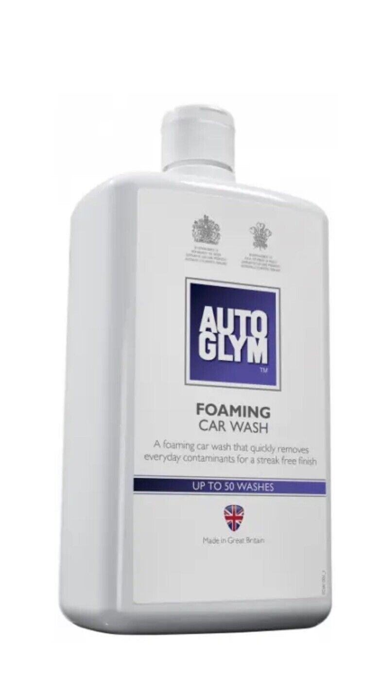 2 x AutoGlym Pure Shampoo Car / Foaming Car Wash 1 litre