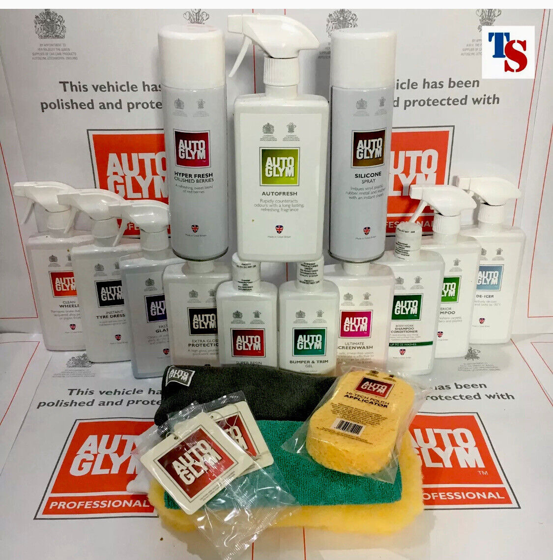 Autoglym Car Valeting Kit 20pc - Complete Car Cleaning Kit RRP £260 *Ideal Gift*