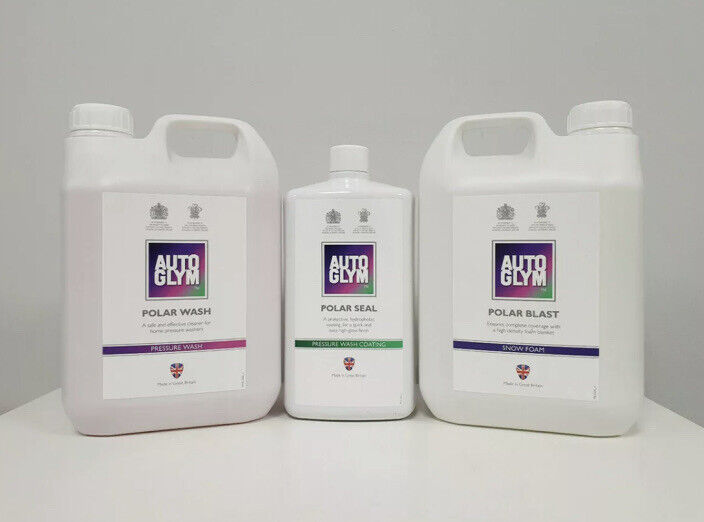 AUTOGLYM ULTIMATE SNOW FOAM PACKAGE POLAR BLAST POLAR WASH & POLAR SEAL 3 STAGE