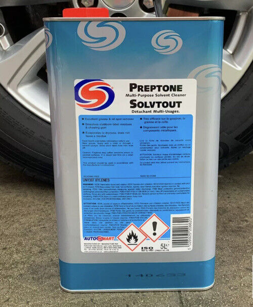 Autosmart Preptone 5 Litre 5L (Tardis +) POWERFUL Tar Glue Adhesive Gum Remover