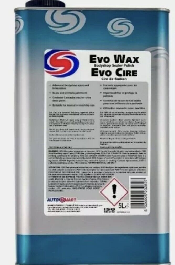 Autosmart EVO Wax 5 L 5 Litre - Car body sealer polish protection - TRADE