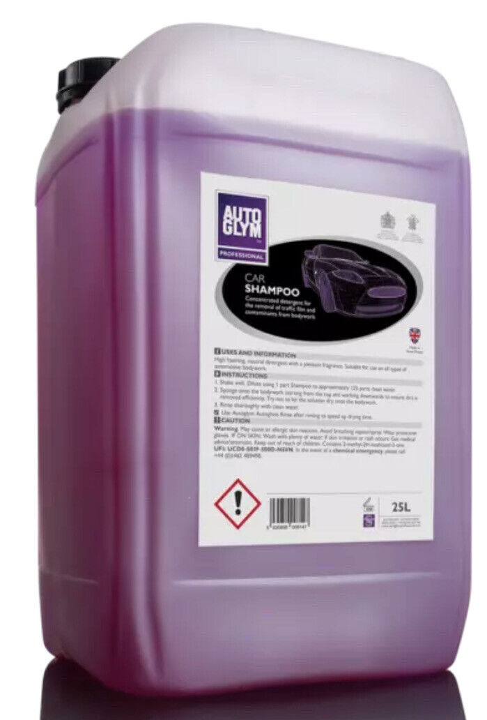 Autoglym Car Shampoo 25 Litre 25L (High Foam Professional Trade Product GENUINE)