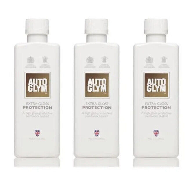 3 x AUTOGLYM EXTRA GLOSS PROTECTION 500 ML Free P & P Bundle