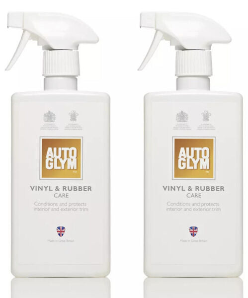 2 x Autoglym Vinyl & Rubber Care, 500 ml