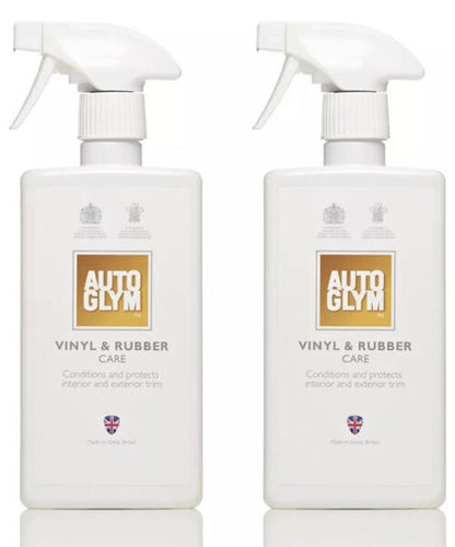 2 x Autoglym Vinyl & Rubber Care, 500 ml