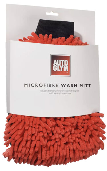 12 x AutoGlym Microfibre Wash Mitt Car Cleaning Super Absorbent