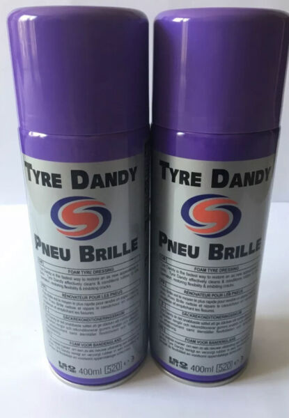 3 x AUTOSMART TYRE DANDY 400ML - FOAMING TYRE DRESSING - TYRE FOAM - TRADE