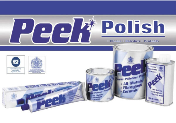 6 x Peek Metal Polish Paste 100ml ALL Metal Surfaces Such As Silver Brass Copper