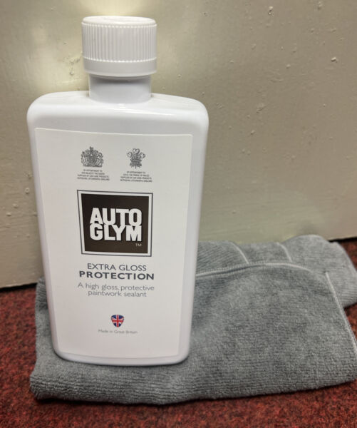 AUTOGLYM EXTRA GLOSS PROTECTION 500ML / LIQUID HARDWAX / DEEP GLOSS & CLOTH