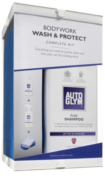 3 x Autoglym Perfect Bodywork Wash & Protect Complete Kit FREE DELIVERY