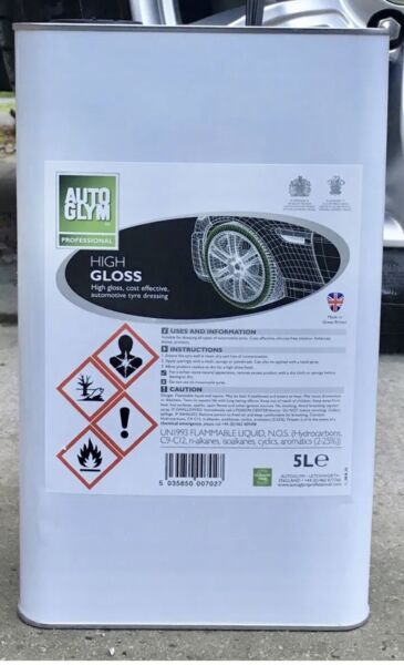 6 x Autoglym High Gloss 11005 Protection Car Detailing Valeting 5 Litre Single