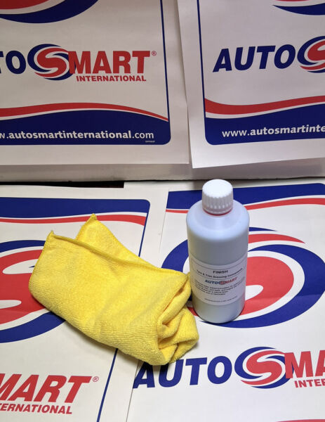 Autosmart Finish Interior Trim Tyre And Engine Dressing Shine 500 ml & Cloth