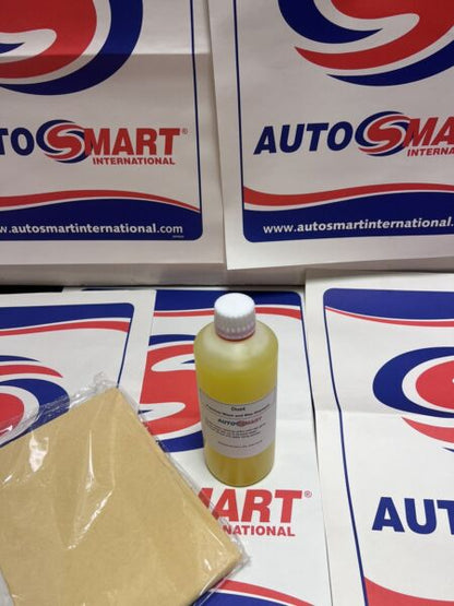 AutoSmart Car Cleaning Duet Shampoo Wash & Wax Safe Cleaner 500 ML & Chamois