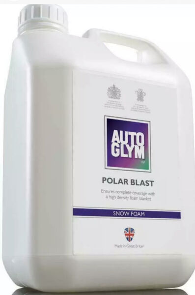 12 x Autoglym Polar Blast Snow Foam Shampoo Pressure Wash Car Cleaner (2.5 Litre