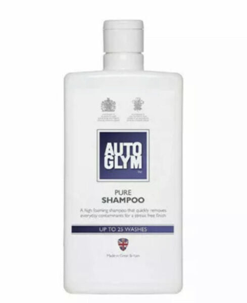 2 x Autoglym Pure Shampoo Car Wash Cleaning Bodywork Gloss Valeting Finish 500ml