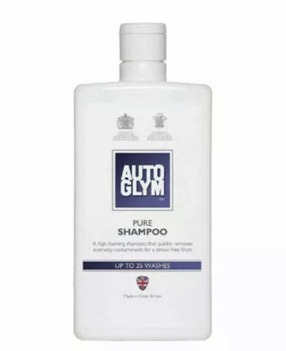 2 x Autoglym Pure Shampoo Car Wash Cleaning Bodywork Gloss Valeting Finish 500ml