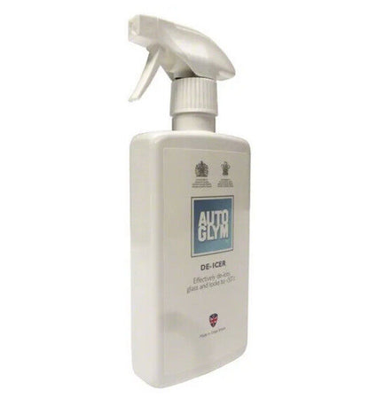 2 x Autoglym De-Icer Frost Snow Windows Windscreen De Icer Glass Cleaner 500ml