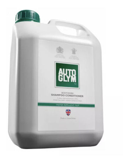 2 x Autoglym Bodywork Shampoo Conditioner PH Neutral 2.5L + FREE WASH MITT