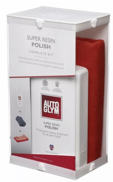 6 x Autoglym Super Resin Complete Kit, Remove Minor Scratches, Restore Gloss