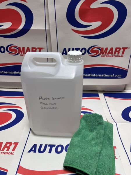 Autosmart Fallout Remover Car Cleaning Valet Dissolves Metal-Based 5L FREE Cloth