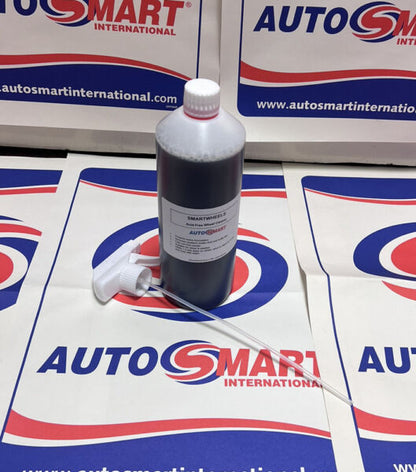 AUTOSMART PRO SMART WHEELS 1 Liter Acid Free Cleaner, FREE SPRAY HEAD & SPONGE