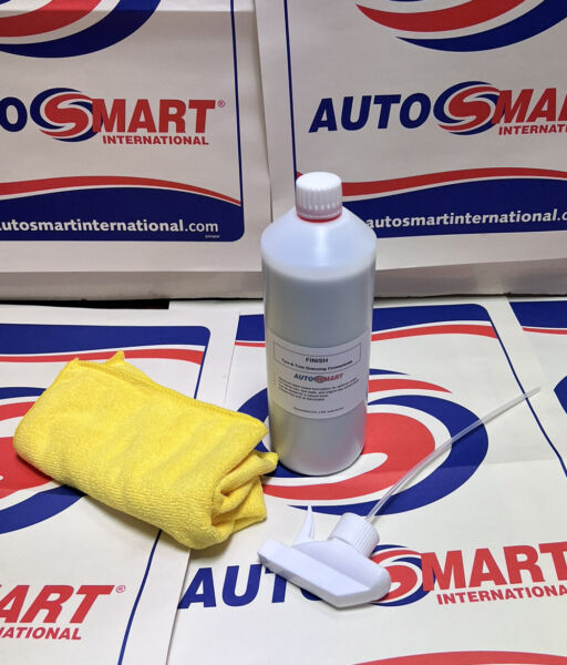 Autosmart Finish Interior Trim Tyre & Engine  Shine 1 L & SPRAYHEAD & CLOTH