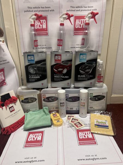 Autoglym Trade Car Valeting Kit 28 pcs - FULL Car Cleaning Kit - PREMIUM