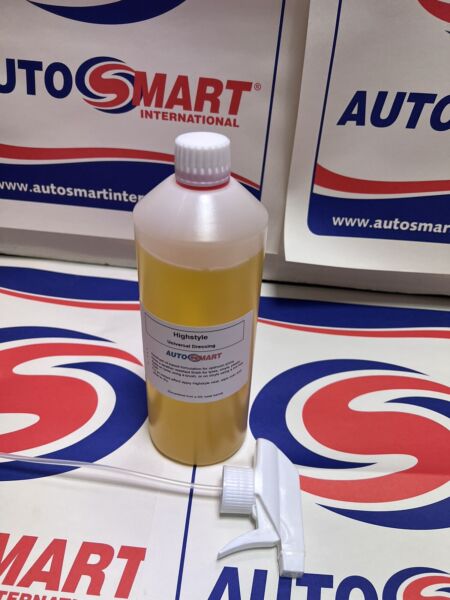 AUTOSMART HIGH STYLE TYRE SHINE & UNIVERSAL DRESSING 1L Free Spray Head Free P&P