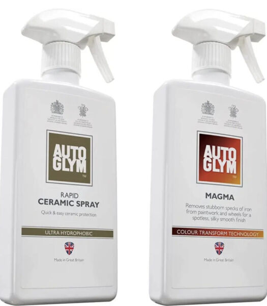 Autoglym Rapid Ceramic Spray, 500ml & Magma, 500 ml