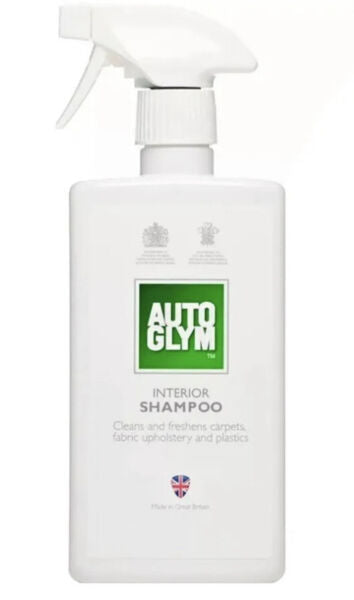 12 x Autoglym Car Interior Cleaner Shampoo Spray Fabric Seat Floor Valet 500ml