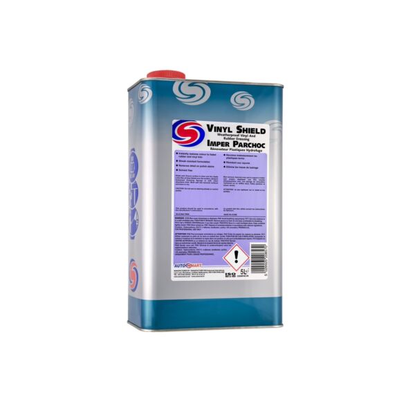 2 x AUTOSMART 5L, WeatherProof Vinyl Shield DRESSING - TRADE - Exterior Restorer