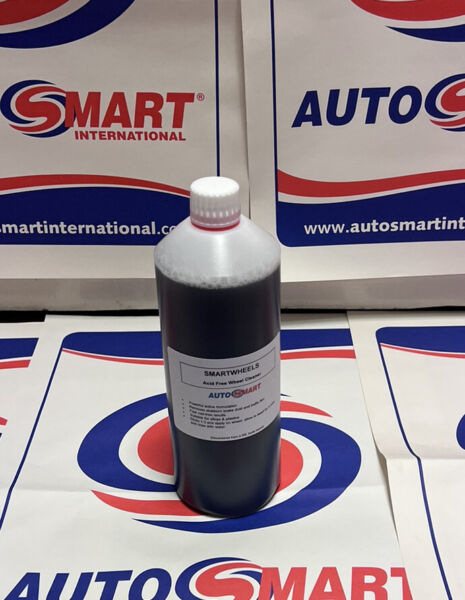 AUTOSMART PRO SMART WHEELS 1 Liter Acid Free Cleaner, FREE SPRAY HEAD & SPONGE