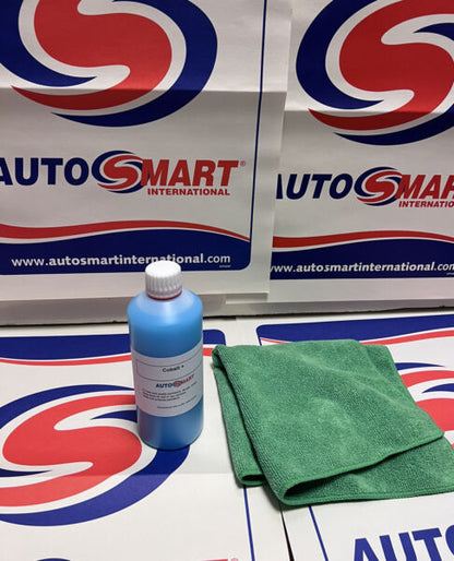 AUTOSMART COBALT+ SPRAY POLISH 500 ml USE WET OR DRY & Free Cloth FREE P & P