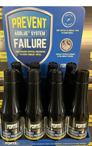 4 x Forte ADBLUE Exhaust Crystal Preventer Protects SCR Systems - 150ml