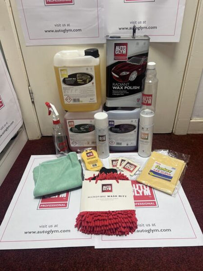 Autoglym Trade Car Valeting Kit 22 pcs -  Car Cleaning Kit - 5 liter Kit BARGAIN